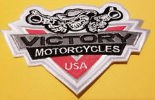 Dual Guns Victory Motorcycles Worldwide Ship Embroidered Patch * picture