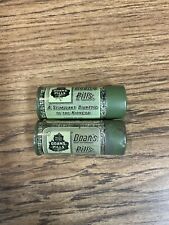 2 Vintage Doan’s Pills Tin Tubes - One Tube is Full Of Old Steel Jacks-Set Of 10 picture