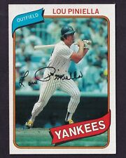 1980 TOPPS BASEBALL - YOU PICK #'S 1 - #200 NMMT + FREE FAST SHIPPING picture