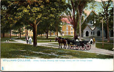 Vtg 1907 Williams College East Library Campus Chapel Williamstown MA Postcard picture