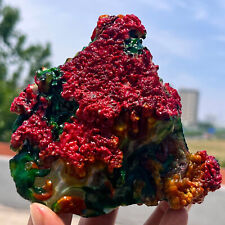 469G Natural beautiful Warring States Red Agate rough Crystal Healing picture