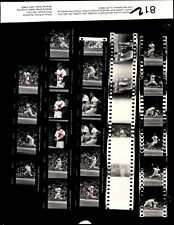 LD323 1981 Orig Contact Sheet Photo ALAN TRAMMELL LANCE PARRISH TIGERS - RANGERS picture