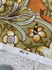 William Morris vintage upolstery fabric,Golden Lily, FOUR YARDS, 48