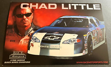 2002 Chad Little #74 BASE Motorsports Chevy - NASCAR Hero Card Handout picture