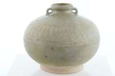 Large 15th Century Thai Sawankhalok Celadon Jar picture