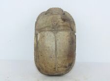 Rare Ancient Egyptian Antique Protection Scarab Amulet Egyptian Mythology BC picture