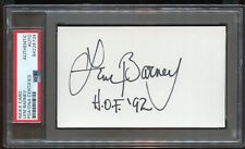 Lem Barney signed autograph auto 3x5 card American Football Player Detroit Lions picture
