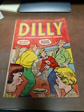 DILLY comics #1 golden age 1953-CHARLES BIRO-FOOD FIGHT COVER-LEV GLEASON GGA picture