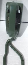 STROMBERG CARLSON 1654 ROTARY WALL PHONE-MOSS GREEN-MODULAR PLASTICS-BACK, LOOK picture
