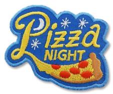 Girl Boy Cub PIZZA NIGHT  Fun Patches Badges SCOUT GUIDE party Day Making visit picture