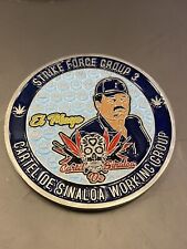 DEA San Diego Coin. “El Mayo” head of the Sinaloa Cartel. FBI, ATF, HSI, Police picture