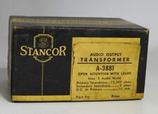 NEW OLD STOCK UNUSED ORIGINAL CARTON STANCOR A-3881 AUDIO OUTPUT TRANSFORMER picture