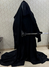 Halloween Ring Wraith Costume Nazgul Costume Black Cape Perfect Halloween Costue picture