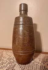 Vintage Campos Filhos Aveiro Portugal Pottery Salt Glazed Wine Bottle picture