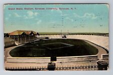 Syracuse NY-New York, Grand Stand, Stadium, Syracuse, Vintage c1916 Postcard picture