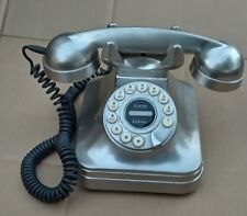 Grand Phone  Polyconcept USA 50's VTG Corded CHROME Push Button Flash Redial picture