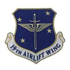 19th Airlift Wing Patch – Plastic Backing picture