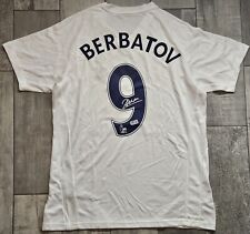 Dimitar Berbatov Signed Tottenham Soccer Jersey AUTO Beckett COA Sz L picture