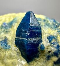 Top Quality Blue Afghanite Crystal,Lazurite On Matrix From Badakhshan Afg,225 Gm picture
