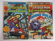 Marvel Comics MARVEL TEAM UP: Spider-Man Captain Britain #65-66 2x Comics 1978 picture