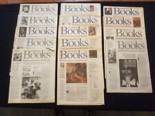 1997-1998 THE PHILADELPHIA INQUIRER SUNDAY BOOKS SECTION - LOT OF 14 - NP 6219 picture