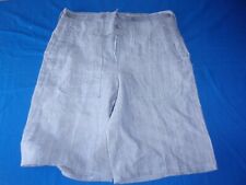 DATED MARCH 1961 VINTAGE FRENCH MILITARY NAVY NAVAL SAILOR BLUE SHORTS WAIST 34 picture