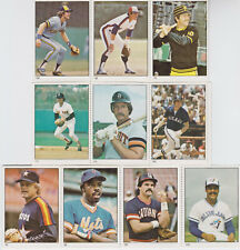 1982 Fleer Stamps Uncut Strip of 10 - Robin Yount - Brewers - Group 13 - NrMt+ picture