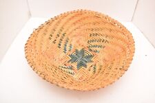 VERY Large CHEROKEE Indian Woven Rivercane Basket CENTER STAR Motif 15