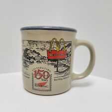 Red Wing Pottery 150 Years 2007 McDonald’s Stoneware Mug Advertising Coffee Cup picture