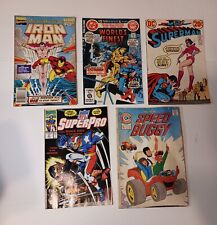 Comics, five Marvel magazines, Charlton and DC. picture