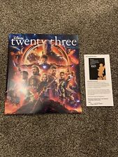 Disney Twenty Three Magazine D23 Summer 2018 Avengers Sumer 2018 W/Movie Voucher picture