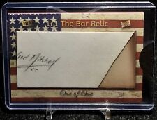 2018 THE BAR PIECES OF THE PAST BABE RUTH SKETCH / ARTIST FRED MITCHELL CUT AUTO picture