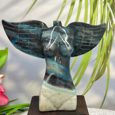 Rare Trolleite Angel Fairy Wings Rare Crystal Carving Australian Seller picture