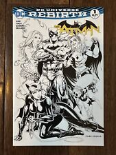 Batman #1  - DC Comics 2016 - Rebirth - Tyler Kirkham B&W Hastings Variant - NM picture