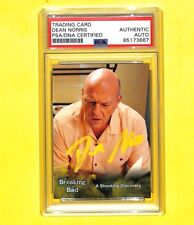 Dean Norris Signed Auto 2014 Cryptozoic Breaking Bad #108 Hank Card PSA/DNA COA picture