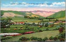 1940s Cal Poly San Luis Obispo Postcard 