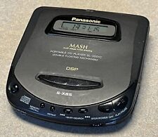 Panasonic Portable CD Player SL-S551C VTG 1993 Black DSP S-XBS MASH Tested Works picture