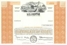 U.S. Home Corp. - 1972 dated Specimen Stock Certificate - Specimen Stocks & Bond picture