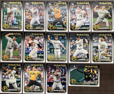 2024 TOPPS SERIES 1 BASE TEAM SET PITTSBURGH PIRATES TRIOLO DAVIS GONZALES +++ picture