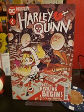 Harley Quinn #1 Cover A Infinite Frontier (DC, 2021) Signed / Stephanie Phillips picture