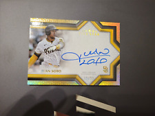 2023 TOPPS FIVE STAR SIGNATURES JUAN SOTO AUTOGRAPH CARD #1/20 YELLOW GOLD AUTO picture