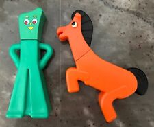 Vintage Gumby & Pokey Shampoo & Soaky Bubble Bath Bottles from 1980s Cute picture