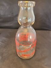Golden State Brand Dairy Products CA Quart Milk Bottle Don't Be Old At Forty  picture