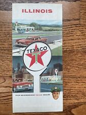 1964 Texaco Official Illinois State Highway Transportation Travel Road Map picture