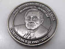 MIDWAY ISLANDS FIVE DOLLARS 60TH ANNIVERSARY OF THE YALTA CHALLENGE COIN picture
