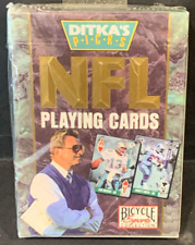 Mike Ditka's NFL Vintage Bicycle Ditka's Picks  Playing Cards (sealed) picture