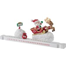 Precious Moments Christmas Figurine Countdown Calendar Here Comes Santa Claus picture