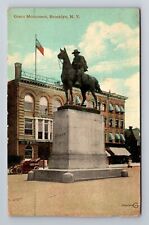 Brooklyn NY-New York, Grant Monument, c1912 Antique Vintage Souvenir Postcard picture