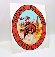 ARIZONA BILTMORE PHOENIX Vintage Style Travel Decal, Vinyl Sticker,Luggage Label picture