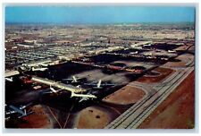 Dayton Ohio OH Postcard Aerial View Of James M. Cox Municipal Airport c1960's picture
